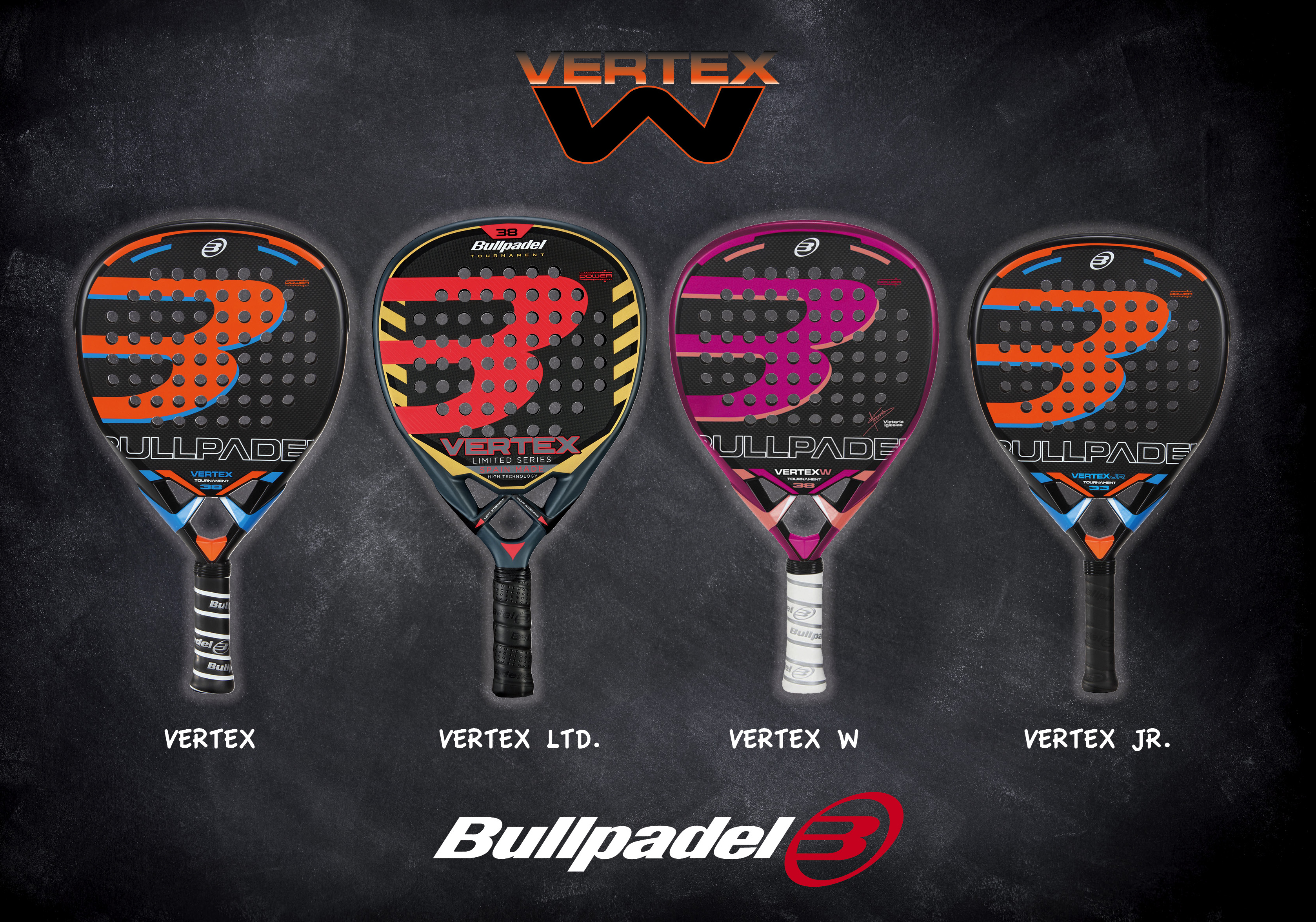 Bullpadel presenta gama Vertex 2016