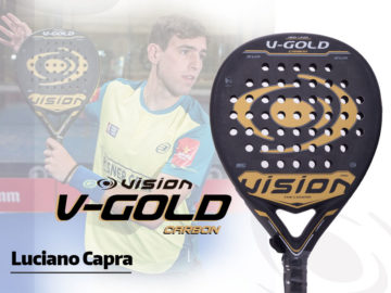 Nueva pala Vision Gold, de Luciano Capra.