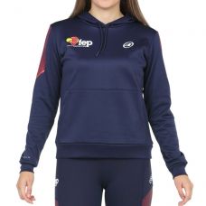 SUDADERA BULLPADEL EVOCA AZUL MARINO MUJER