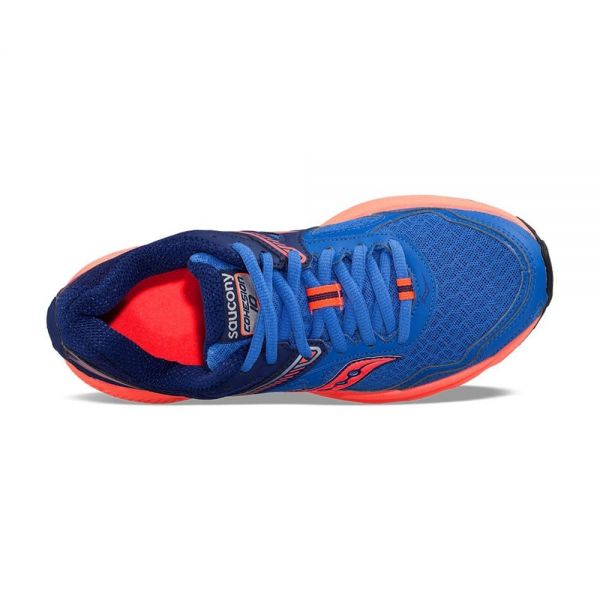 saucony cohesion 10 mujer azul
